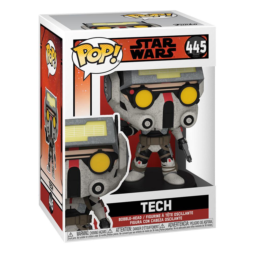 Funko Pop! Star Wars 445 - The Bad Batch - Tech (2021) SVV-Schatzoekers