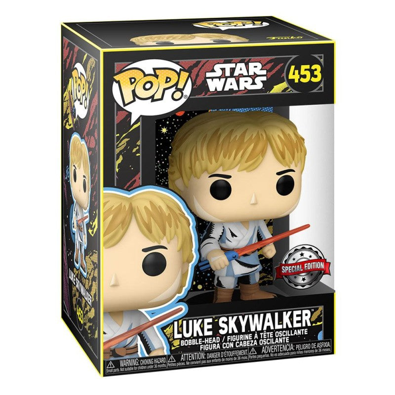 Funko Pop! Star Wars 453 - Retro Series - Luke Skywalker (2021) SVV-Schatzoekers