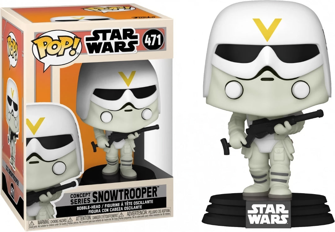 Funko Pop! Star Wars 471 - Concept Series - Snowtrooper (2021) SVV-Schatzoekers