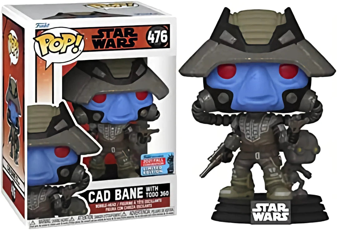 Funko Pop! Star Wars 476 - The Book of Boba Fett - Chad Bane with Todo (2021) Fall Convention, Limited Edition SVV-Schatzoekers
