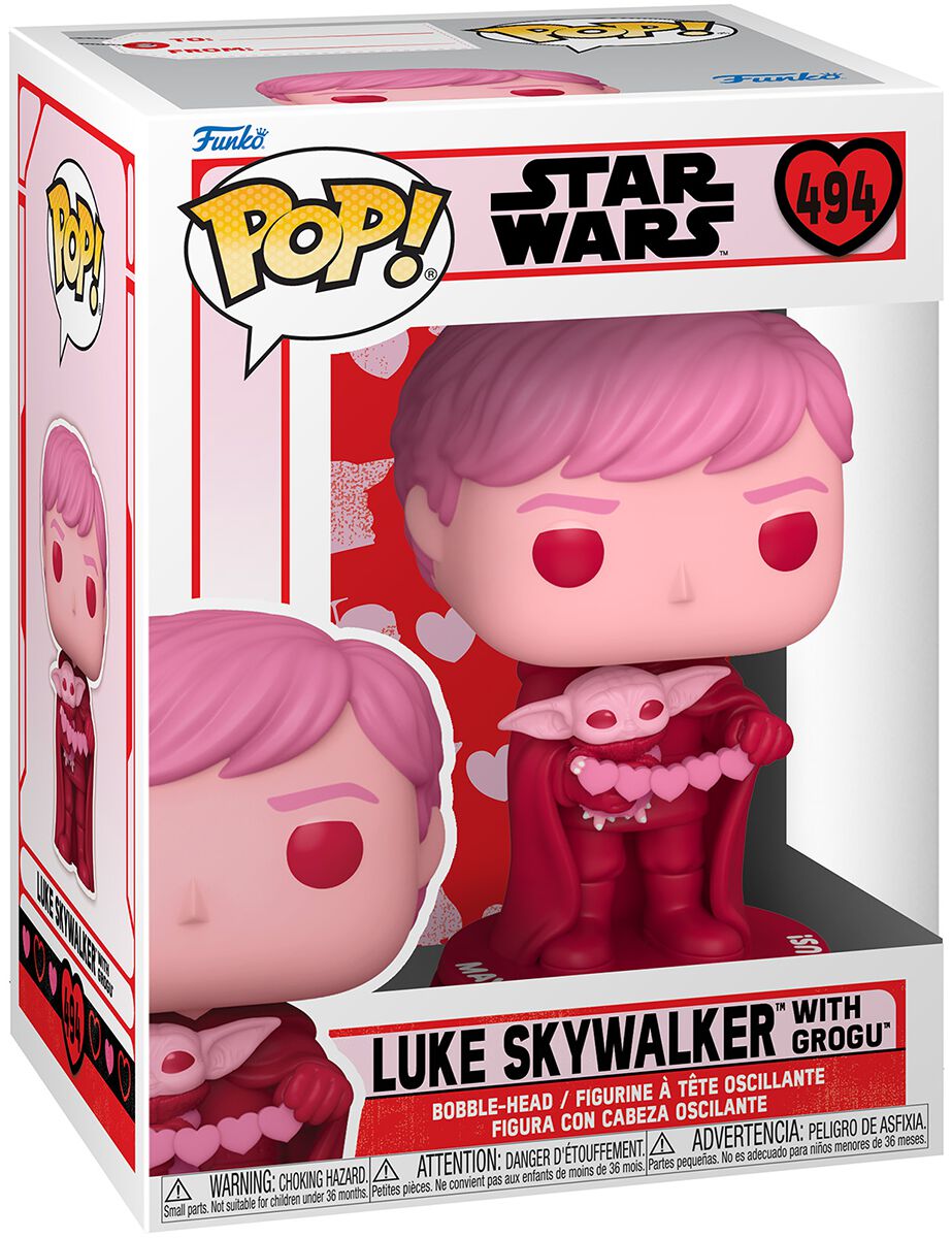 Funko Pop! Star Wars 494 - Valentine Special - Luke & Grogu (2022) SVV-Schatzoekers