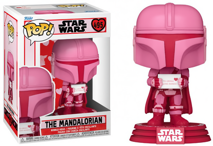 Funko Pop! Star Wars 495 - Valentine Special - The Mandalorian (2022) SVV-Schatzoekers
