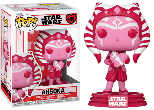 Funko Pop! Star Wars 496 - Valentine Special - Ahsoka (2022) SVV-Schatzoekers