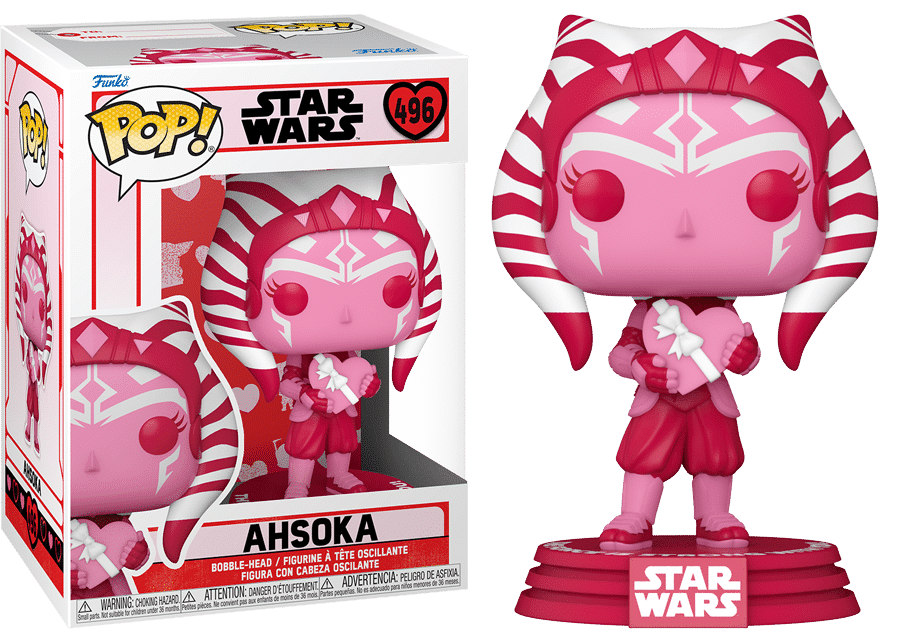 Funko Pop! Star Wars 496 - Valentine Special - Ahsoka (2022) SVV-Schatzoekers