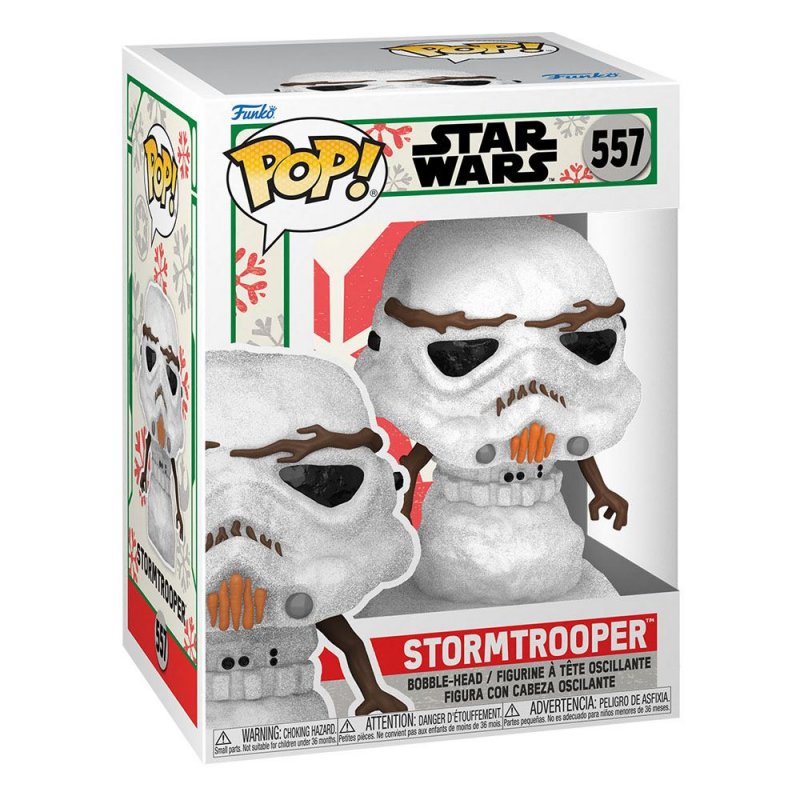 Funko Pop! Star Wars 557 - Snowman Holiday Special - Stormtrooper (2022) SVV-Schatzoekers