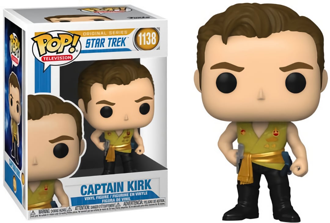 Funko Pop! Television: 1138 - Star Trek Original Series - Mirror Captain Kirk (2021) SVV-Schatzoekers