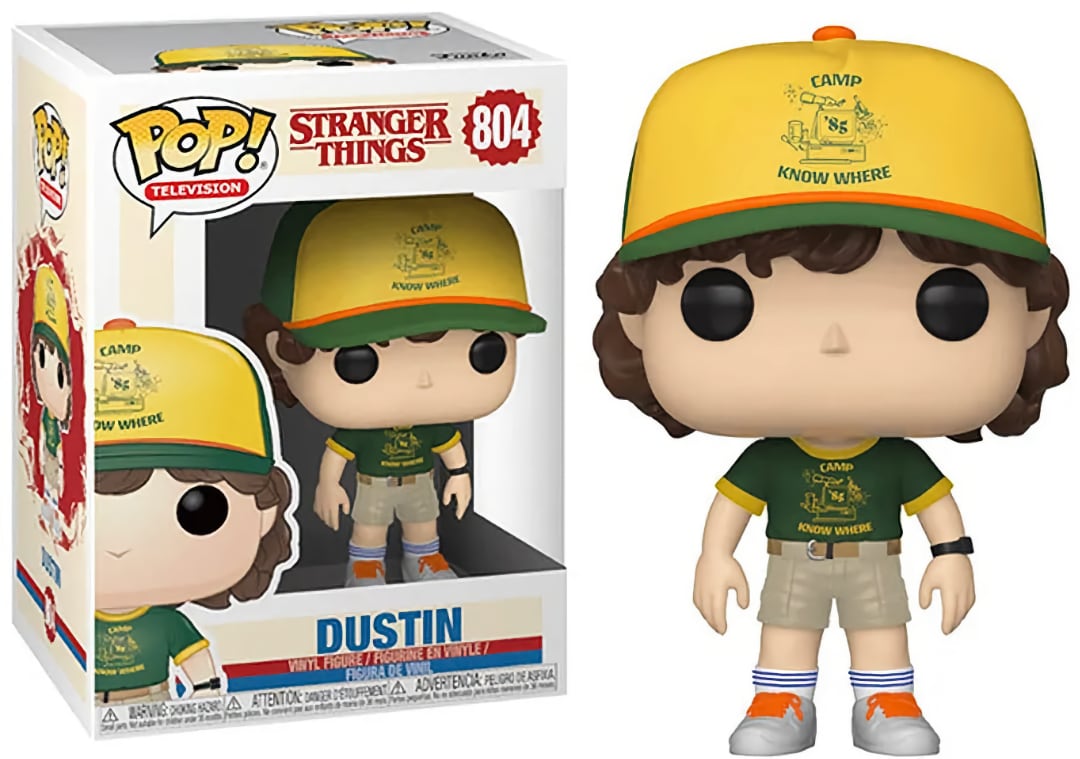 Funko Pop! Television 804 - Stranger Things - Dustin (2020) SVV-Schatzoekers