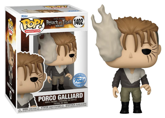 Funko Pop! Animation: 1402- Attack on Titan - Porco Galliard (Special Edition)