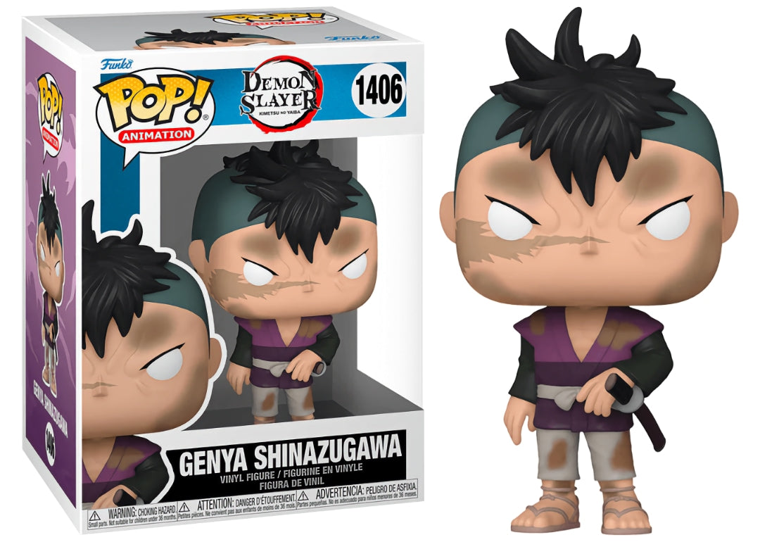 Funko Pop! Animation: 1406 - Demon Slayer - Genya Shinazugawa