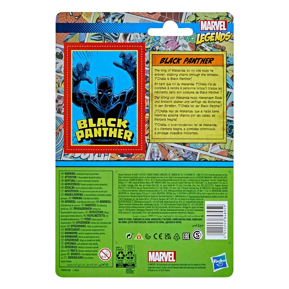 Hasbro - Marvel Legends Retro Collection - Black Panther (2022) SVV-Schatzoekers