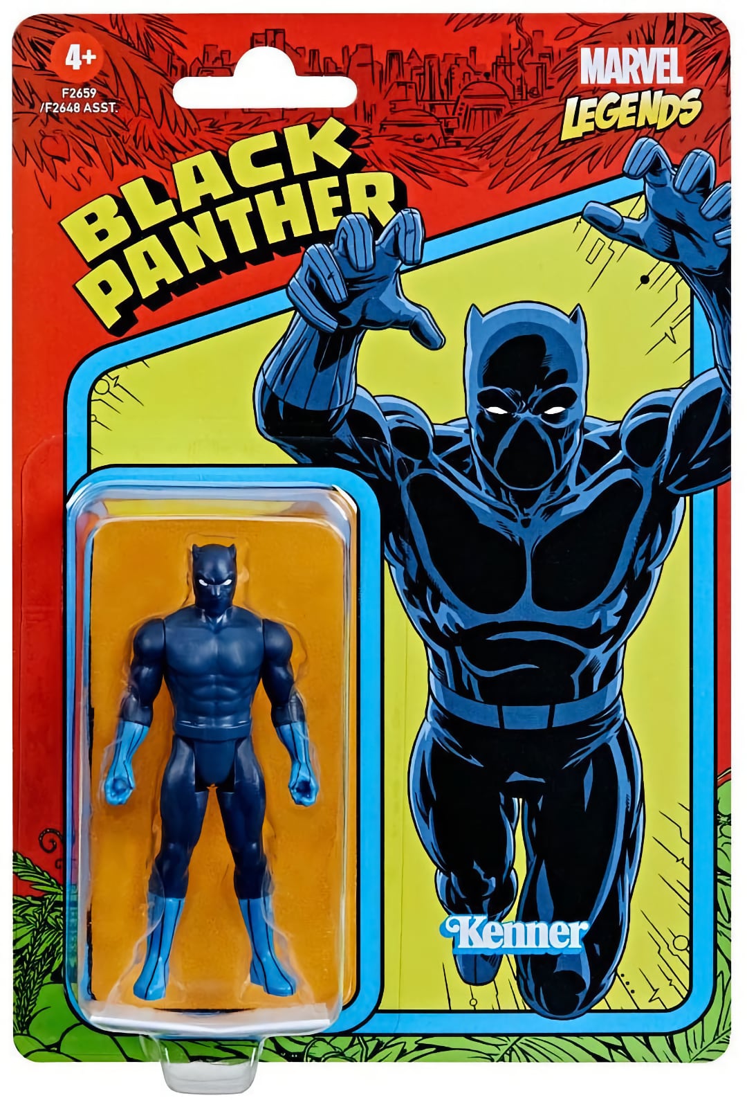 Hasbro - Marvel Legends Retro Collection - Black Panther (2022) SVV-Schatzoekers
