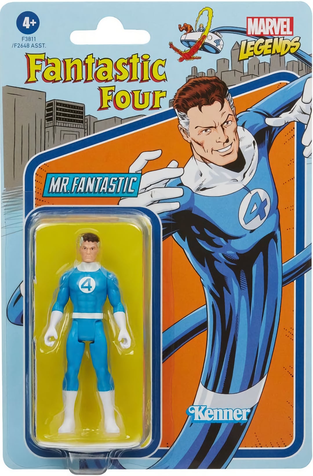 Hasbro - Marvel Legends Retro Collection - Fantastic Four - Mr. Fantastic (2022) SVV-Schatzoekers