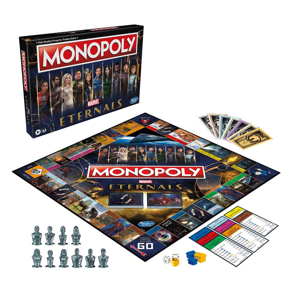 Hasbro - Monopoly - Marvel Eternals Edition (English Version) SVV-Schatzoekers