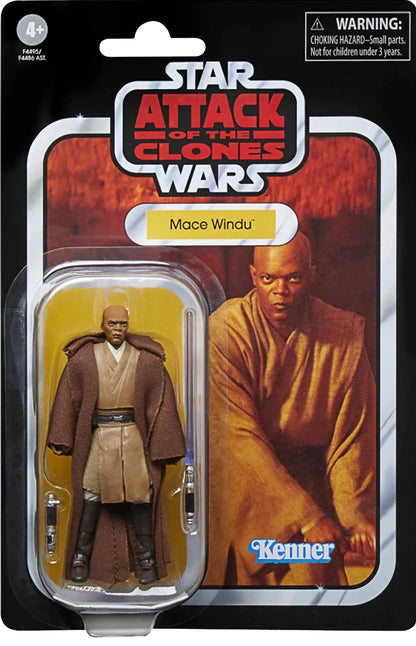 Hasbro - Star Wars Vintage Collection - Attack of the Clones - Mace Windu (2022) SVV-Schatzoekers