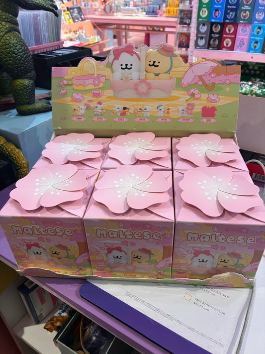 Funism - Maltese Cherry Blossoms Series  (9cm) (Blindbox)