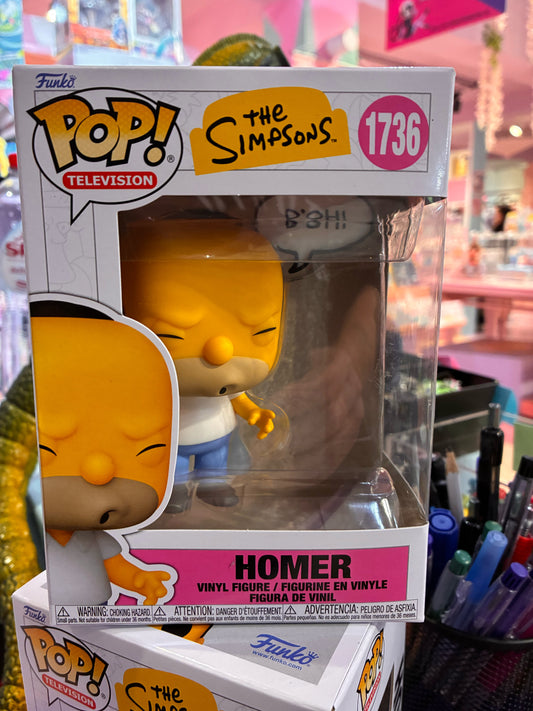 Funko Pop! Television: 1736 - The Simpsons - Homer (D'oh!)
