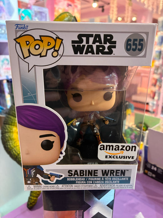 Funko Pop! Star Wars 655 - Ahsoka - Sabine Wren (Amazon Exclusive)