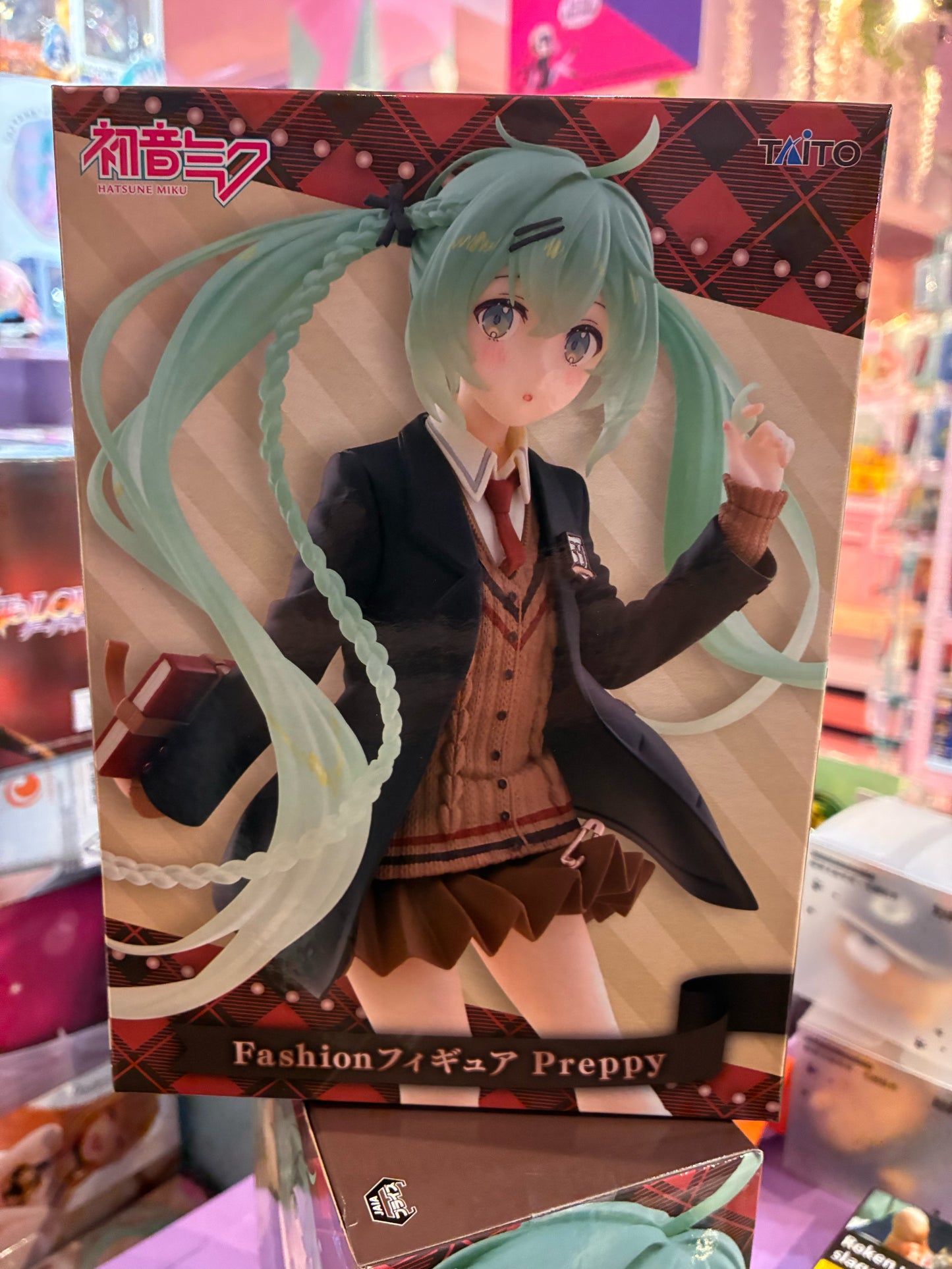Taito Prize - Hatsune Miku - Hatsune Miku (Fashion Preppy Ver.) (18 cm)