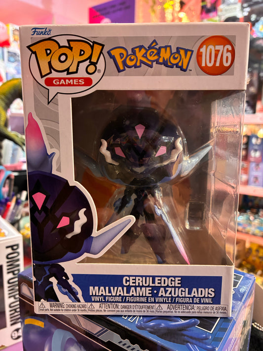 Funko Pop! Games: 1076 - Pokemon - Ceruledge (2025)