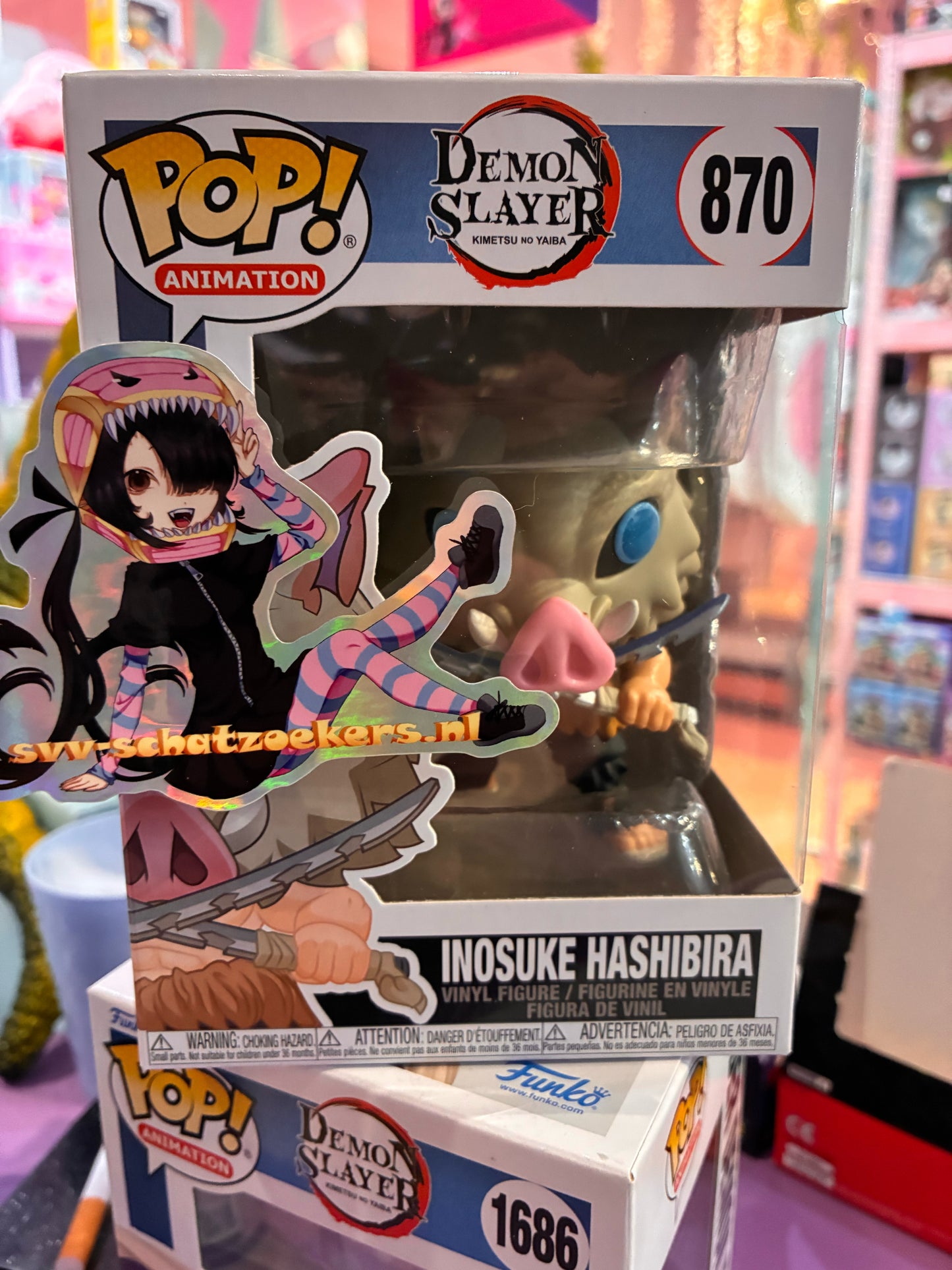 Funko Pop! Animation 870 - Demon Slayer - Inosuke Hashibira (2024)