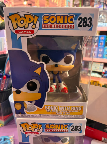 Funko Pop! Games 283 - Sonic The Hedgehog - Sonic With Ring (2017)