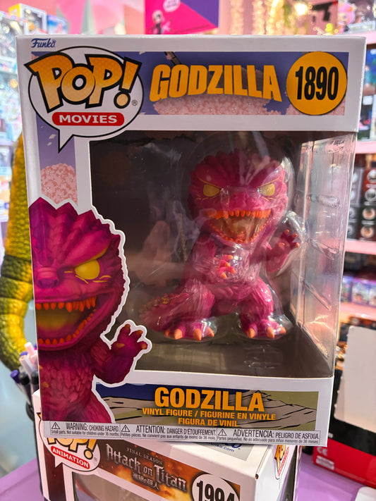 Funko Pop! Movies 1890 - Godzilla - Godzilla (Pink) (Super Size 11cm)