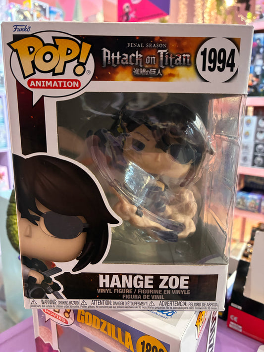 Funko Pop! Animation: 1994 - Attack on Titan - Hange Zoe (Supersize 11cm)