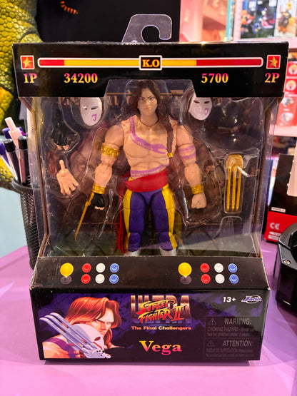 Jada Toys - Ultra Street Fighter II: The Final Challengers - Action Figure  1/12 - Vega (19cm)