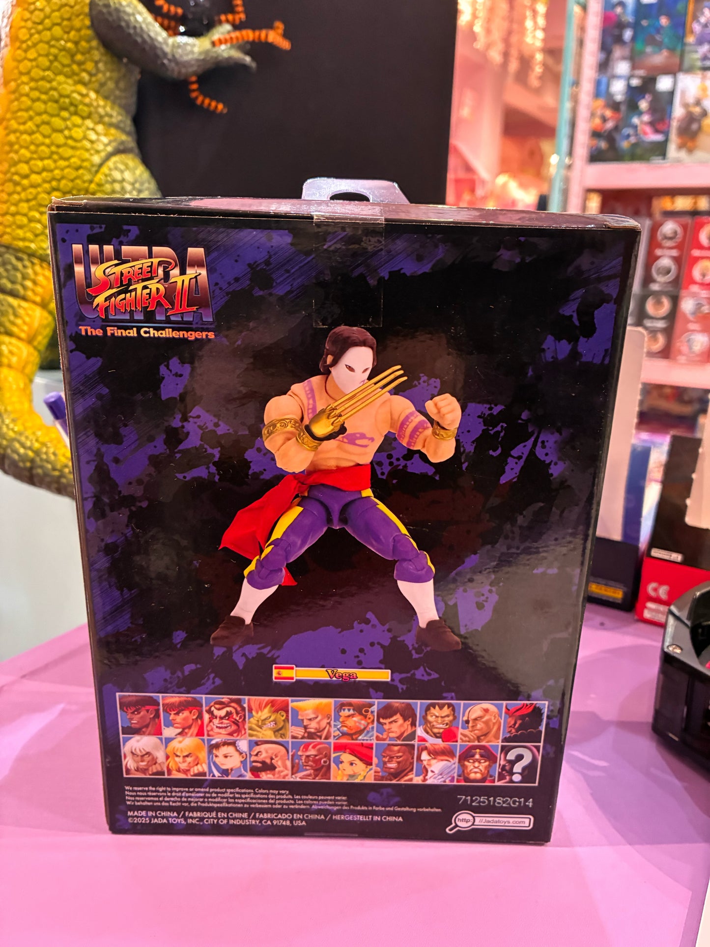 Jada Toys - Ultra Street Fighter II: The Final Challengers - Action Figure  1/12 - Vega (19cm)