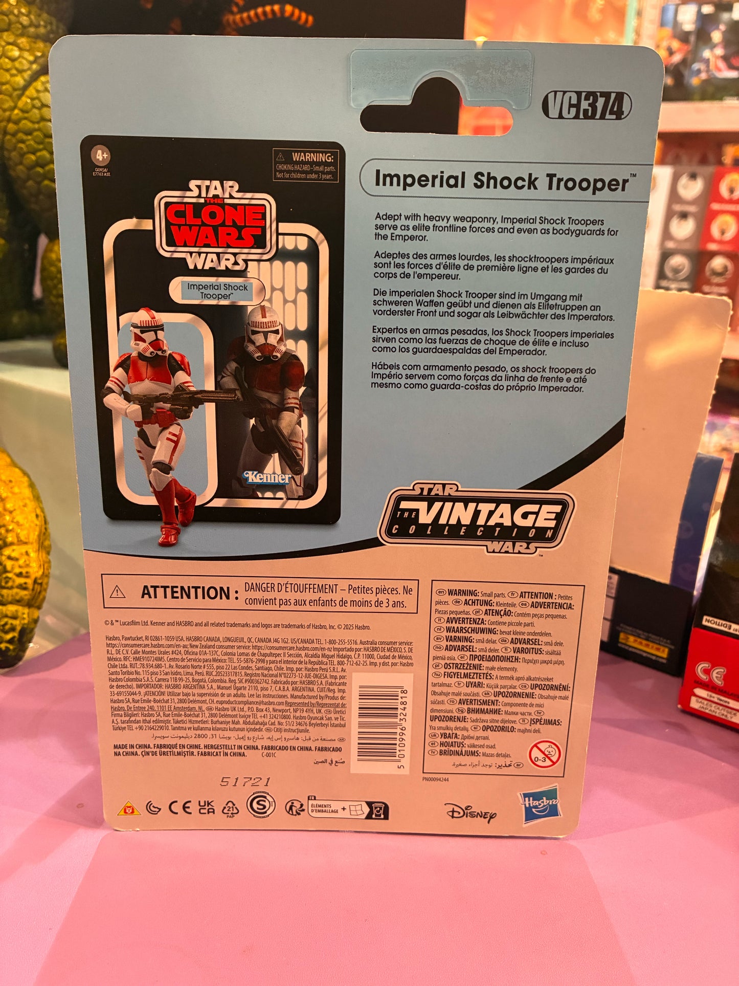 Hasbro - Star Wars VC374 - The Clone Wars - Imperial Shock Trooper (Wave 6 2025)