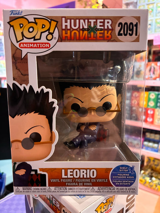 Funko Pop! Animation: 2091 - Hunter X Hunter - Leorio (2025) (Shelf Sitter)