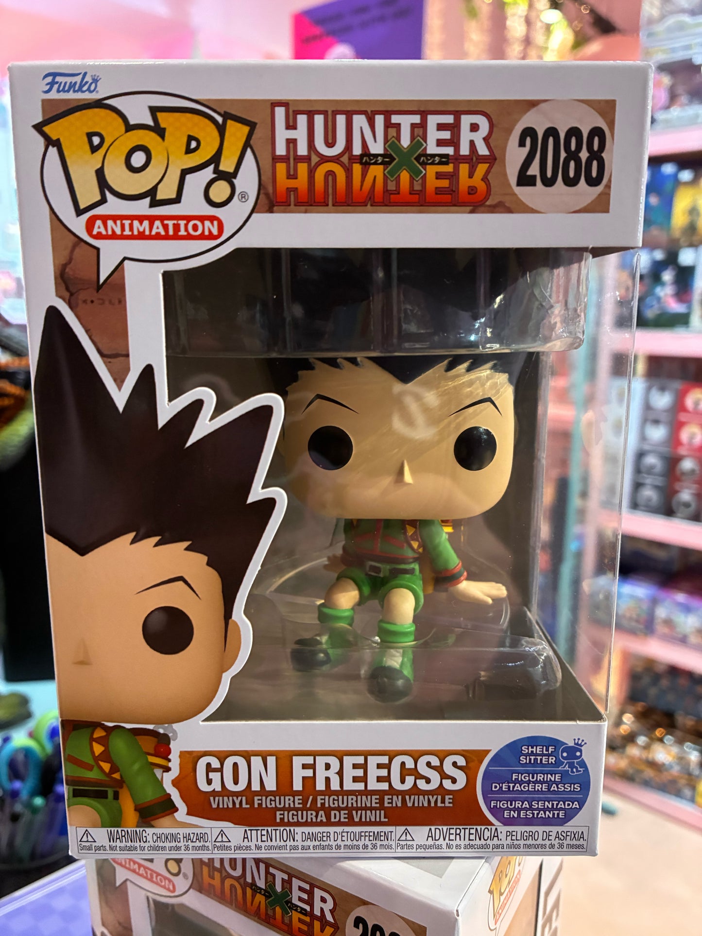 Funko Pop! Animation: 2088 - Hunter X Hunter - Gon Freecss (2025) (Shelf Sitter)
