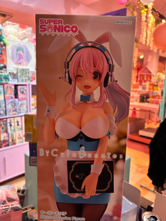 Furyu - Super Sonico - BiCute Bunnies - (Light Blue Color Ver. 28cm)