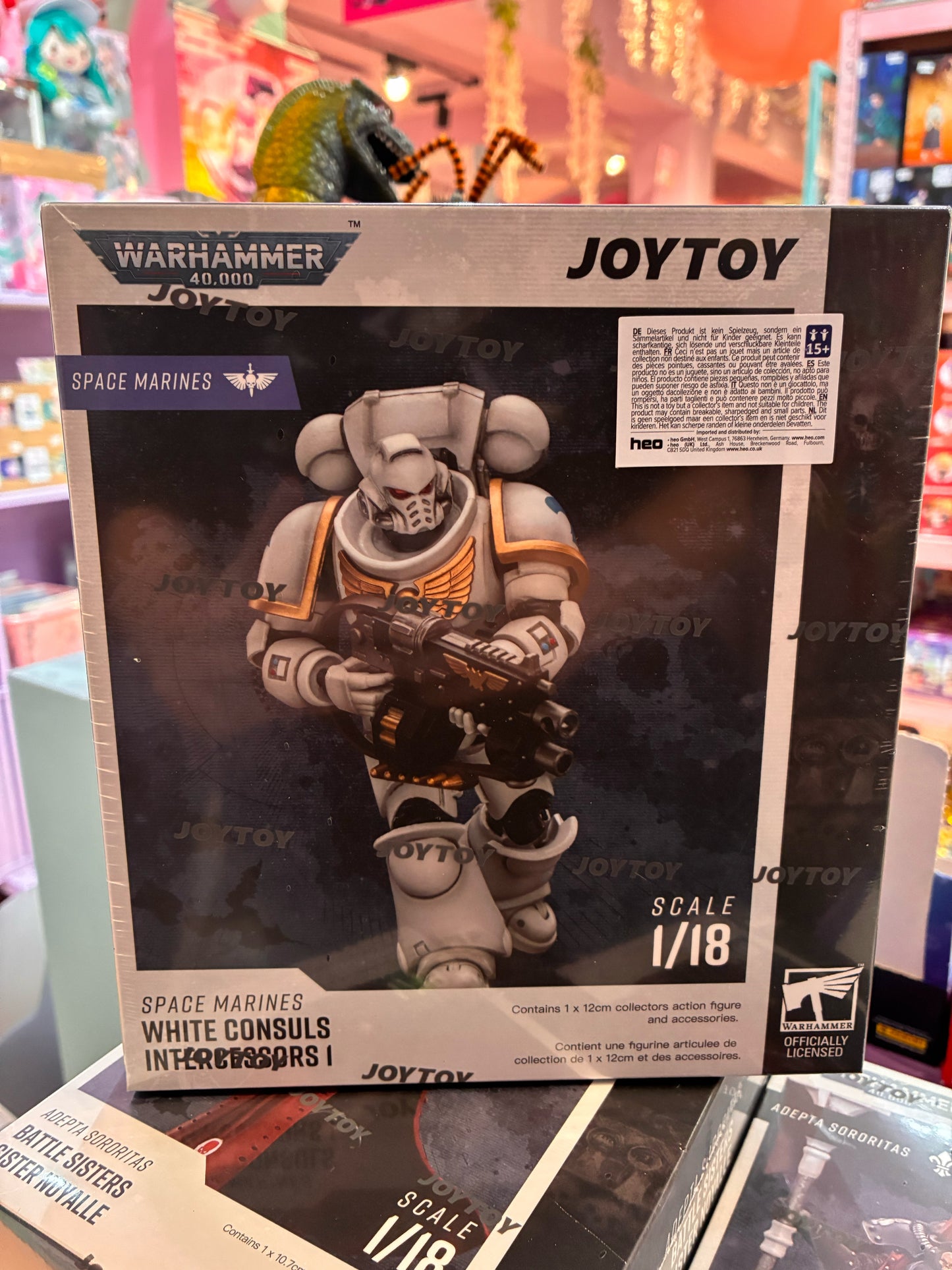 Joytoy - Warhammer 40k - Space Marines White Consuls Intercessors 1 (1/18 12cm)