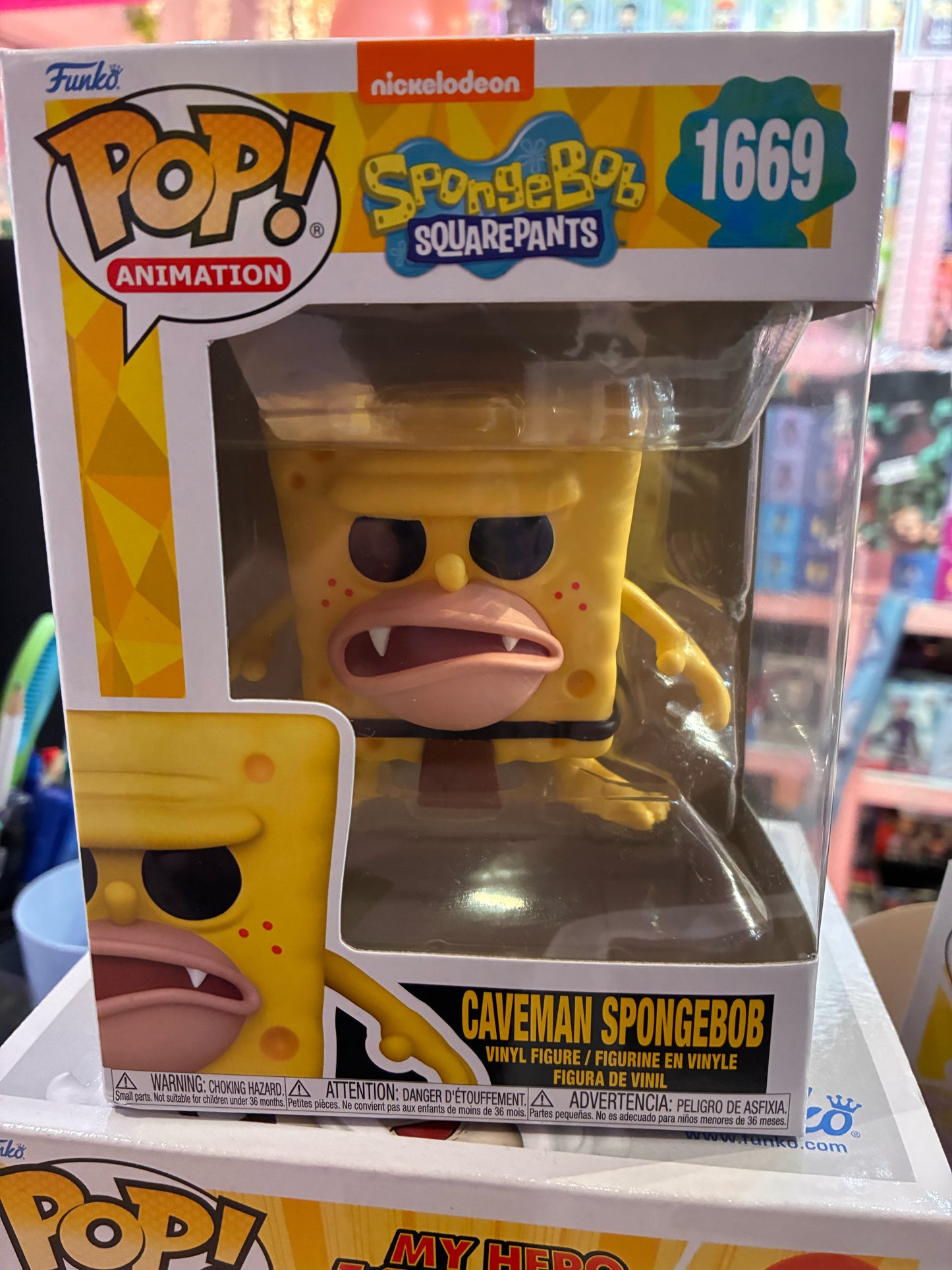 Funko Pop! Animation: 1669 - SpongeBob SquarePants - Caveman SpongeBob