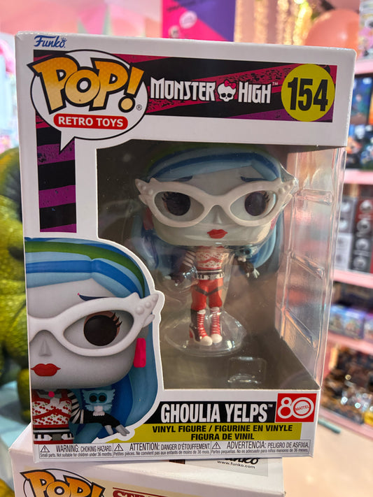 Funko Pop! Retro Toys: 154 - Monster High - Ghoulia Yelps