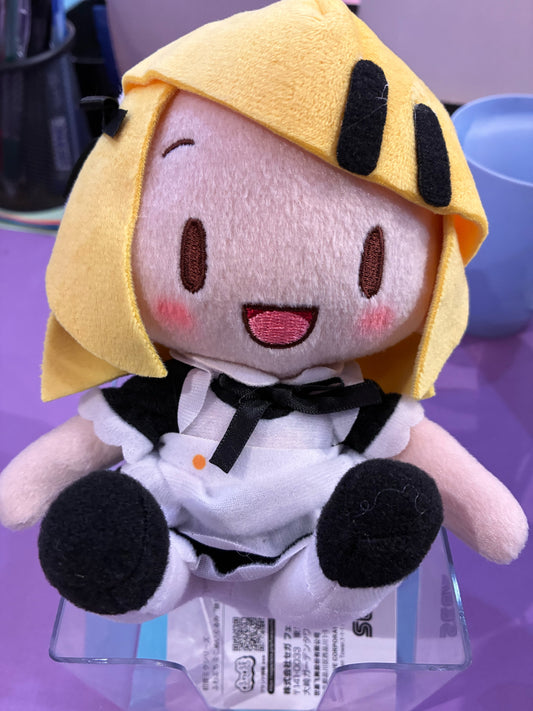 Sega Goods - Hatsune Miku: Project DIVA Arcade Future Tone - Fuwa Petit Plush - Kagamine Rin Maid Ver. (EX) (16cm)