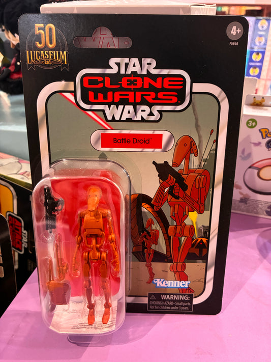 Hasbro - Star Wars VC216 - Clone Wars - Battle Droid (Genndy Tartakovsky Clone Wars 2021)