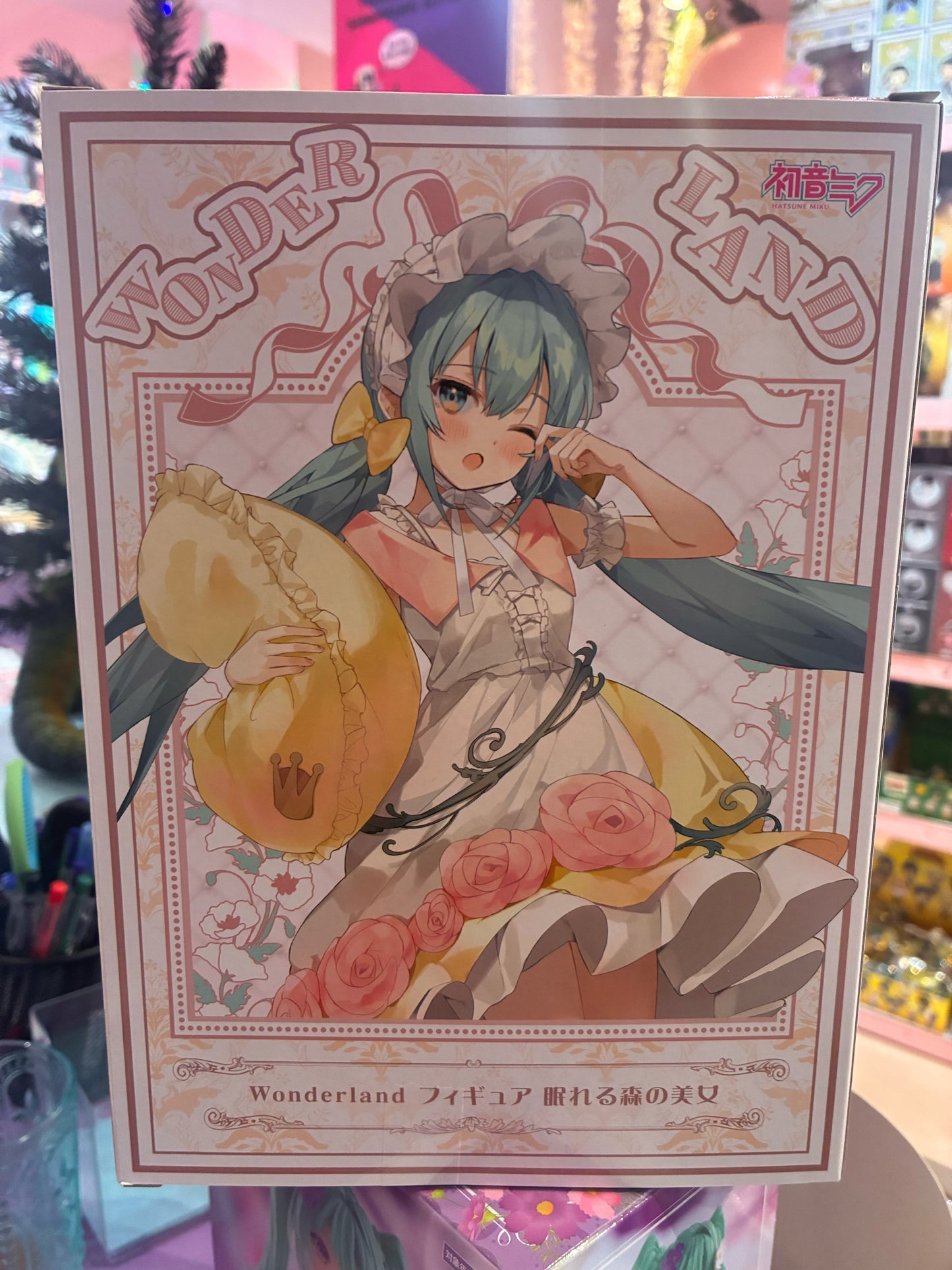 Taito - Hatsune Miku - Wonderland Figure - Sleeping Beauty (Reissue 18cm)