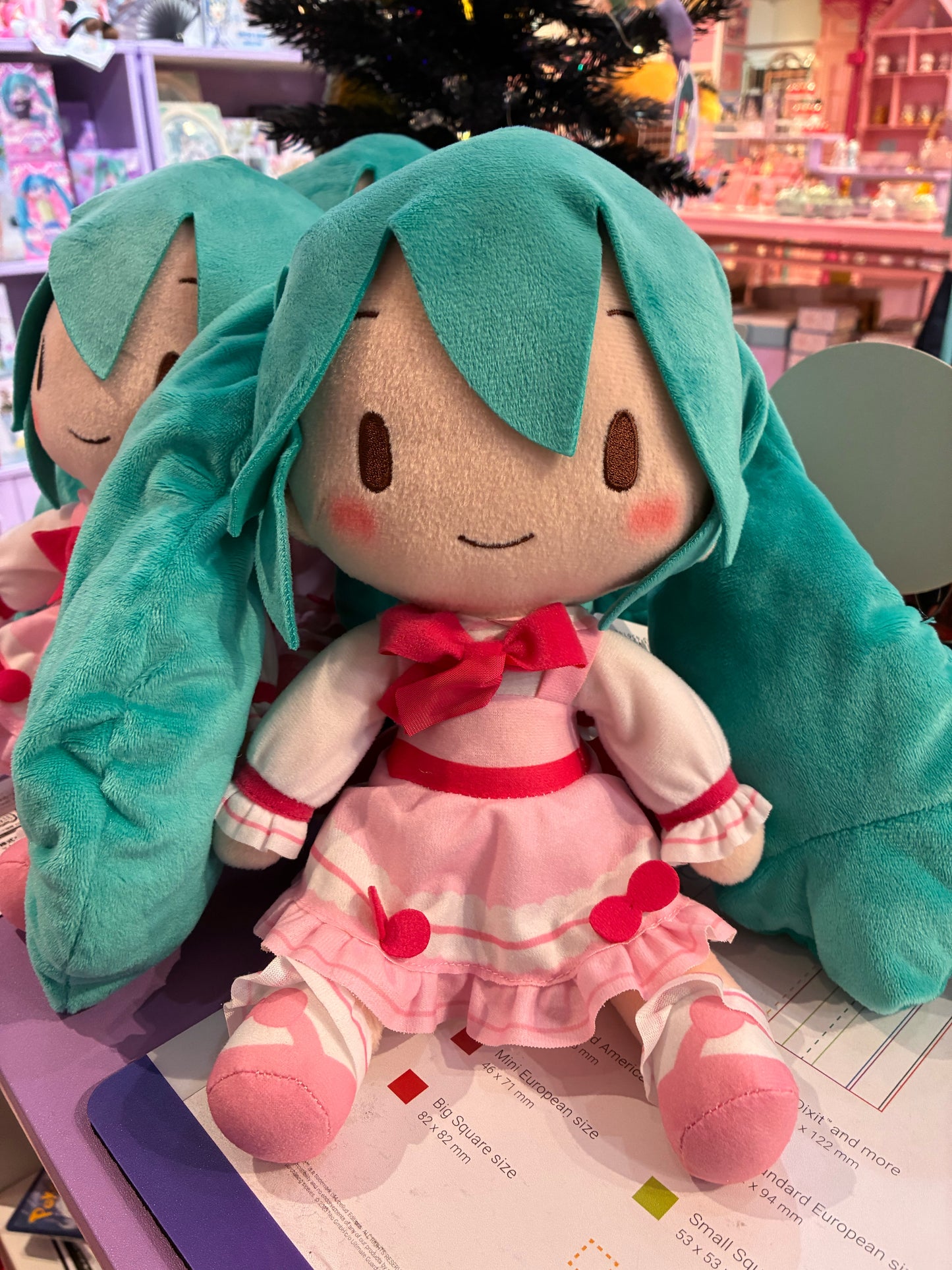 Sega Goods - Character Vocal Series 01: Hatsune Miku - Fuwa Petit Plush - Hatsune Miku Conceptual Series Vol. 3 M (24cm)