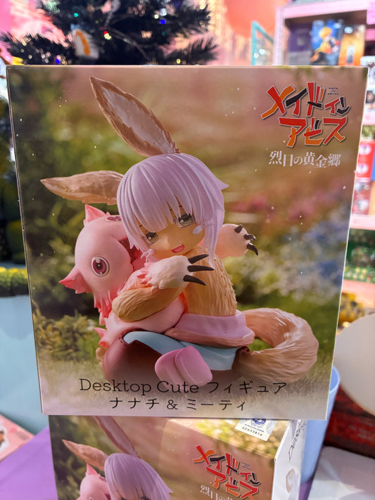 Taito - Made in Abyss: The Golden City of the Scorching Sun - Desktop Cute Figure - Nanachi & Mitty Reissue (13cm)