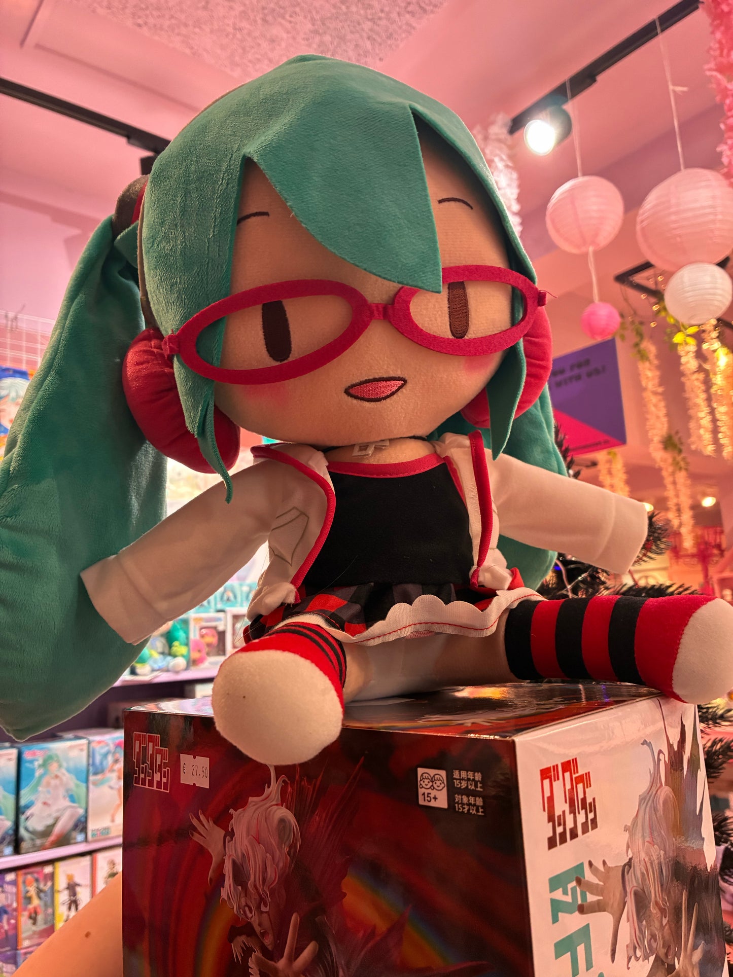 Sega Goods - Hatsune Miku: Project DIVA Arcade Future Tone - Fuwa Petit Plush - Hatsune Miku Natural L (30cm)