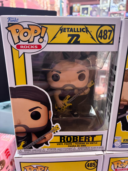 Funko Pop! Rocks 487 - Metallica - Robert Trujillo