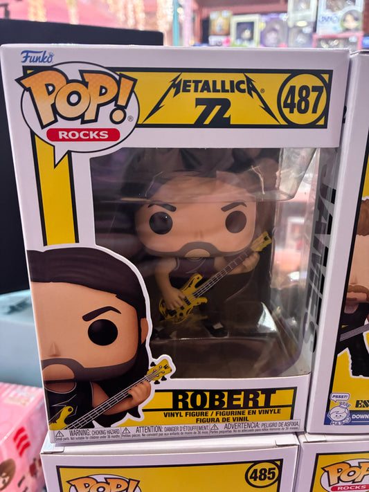 Funko Pop! Rocks 487 - Metallica - Robert Trujillo