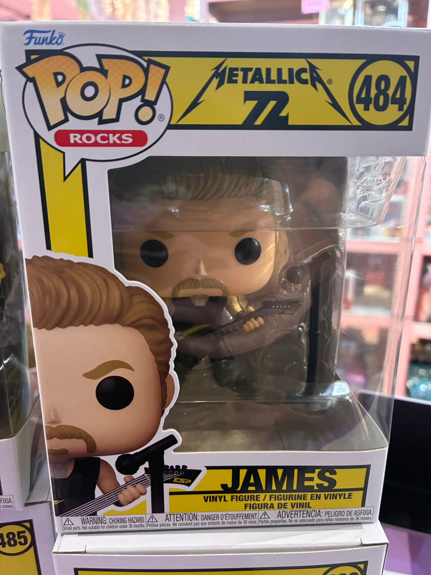 Funko Pop! Rocks 484 - Metallica - James Hetfield