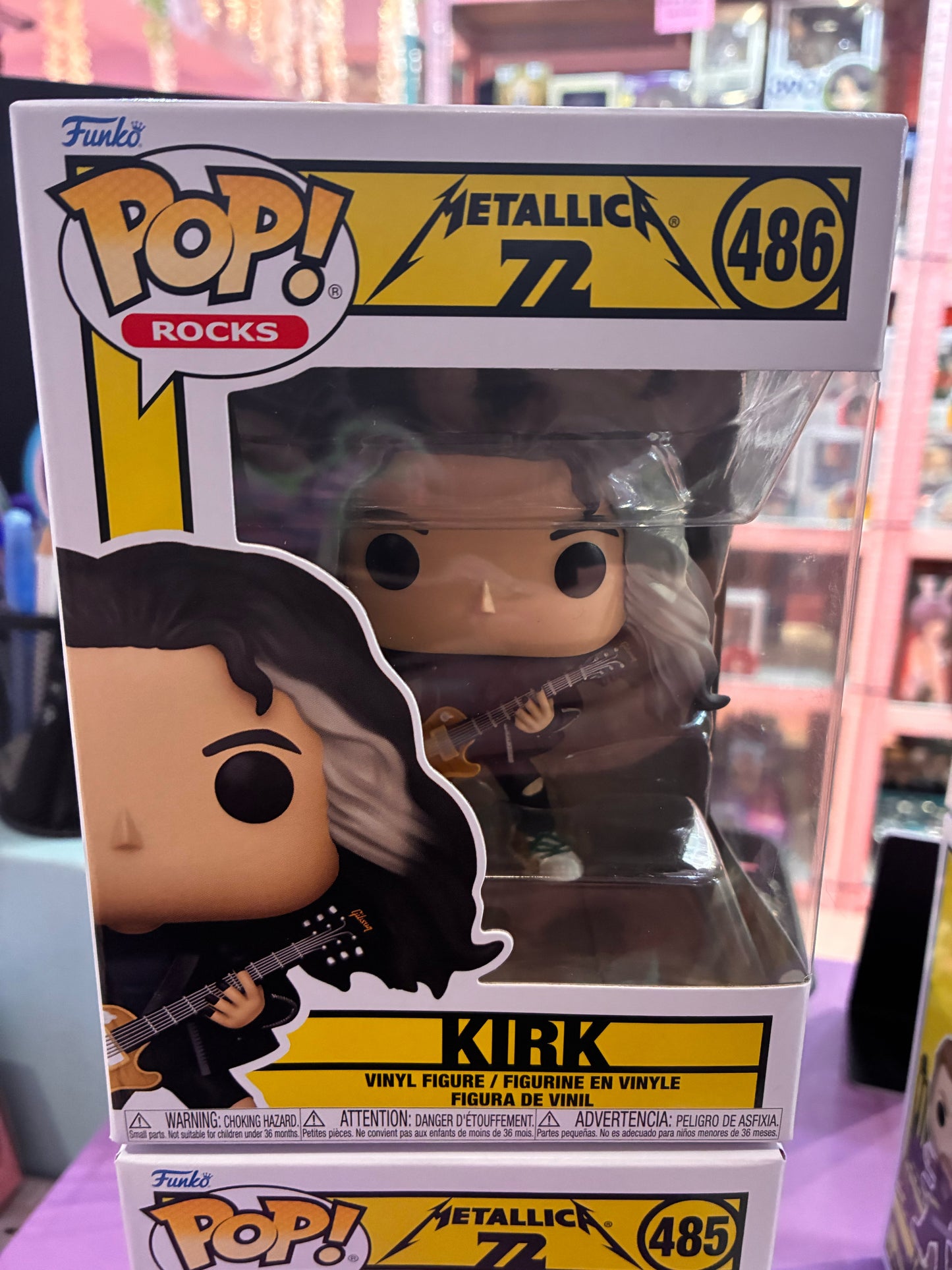 Funko Pop! Rocks 486 - Metallica - Kirk Hammett