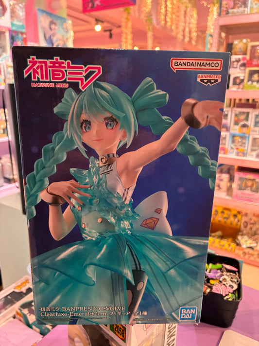 Banpresto - Hatsune Miku - Clearluxe - Emerald Gem (28cm)
