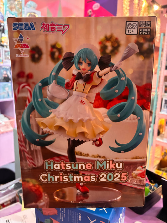 Sega - Luminasta - Character Vocal Series 01: Hatsune Miku - Hatsune Miku (Christmas 2025 Ver. 20 cm)