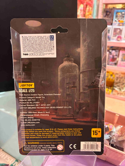 Joy Toy - Zombies - Zombie Dark Source Action Figures 3-Pack - Scientists (Female) 8 cm