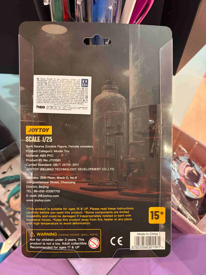 JoyToy - Zombies -  Zombie Dark Source Action Figures 2-Pack - Female wrestlers 8 cm